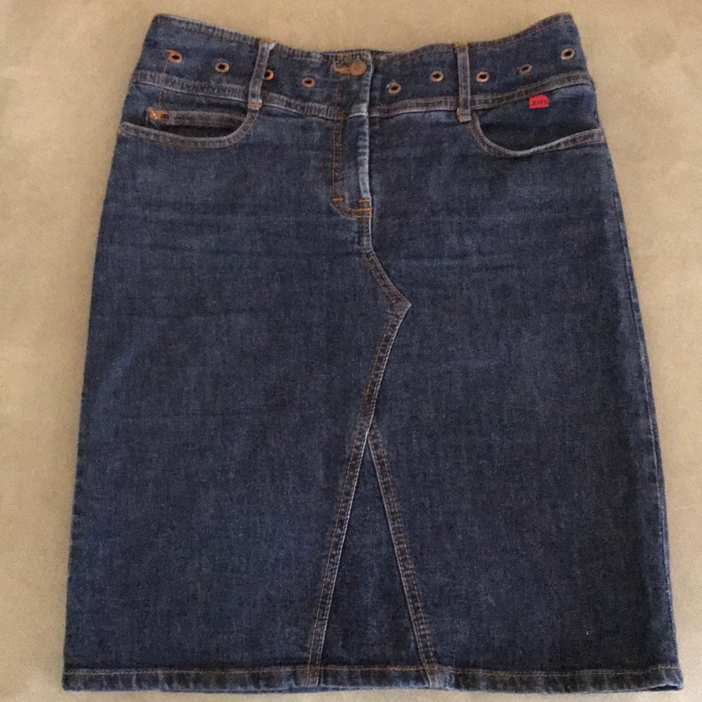 Vintage BCBG MaxAzria Jean skirt
